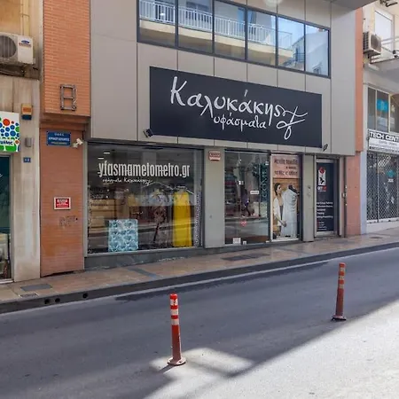Downtown Spacious Loft Apartment Just 3 Minutes From City Centre Iraklio Exteriér fotografie