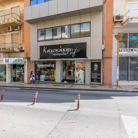 Downtown Spacious Loft Apartment Just 3 Minutes From City Centre Iraklio Exteriér fotografie